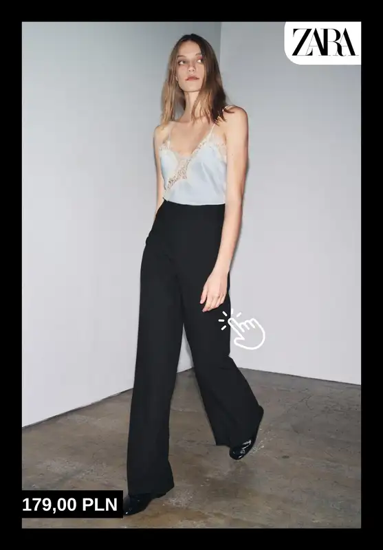Zara - gazetka promocyjna Spodnie damskie od piątku 10.10  - strona 5