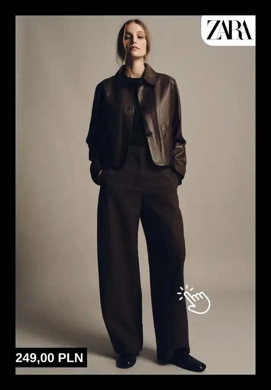 Zara - gazetka promocyjna Spodnie damskie od piątku 10.10  - strona 8