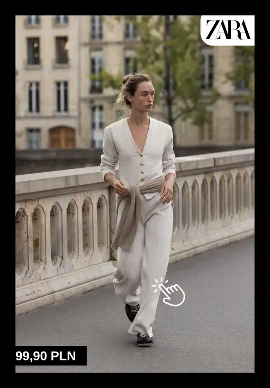 Zara - gazetka promocyjna Spodnie damskie od piątku 10.10  - strona 4
