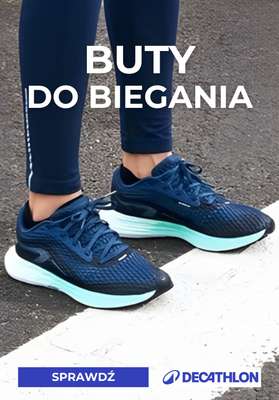 Decathlon - gazetka promocyjna Buty do biegania dla niej i dla niego od piątku 10.10 