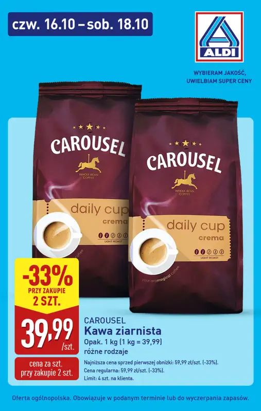 Aldi - gazetka promocyjna Super ceny Aldi! od czwartku 16.10 do soboty 18.10 - strona 6