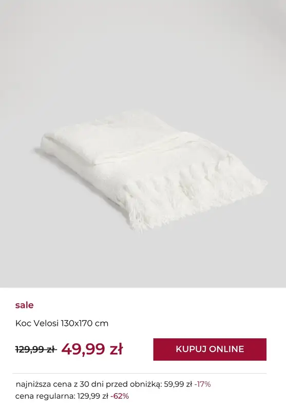 home&you - gazetka promocyjna SALE do 49,99 zł od piątku 10.10 do soboty 18.10 - strona 7