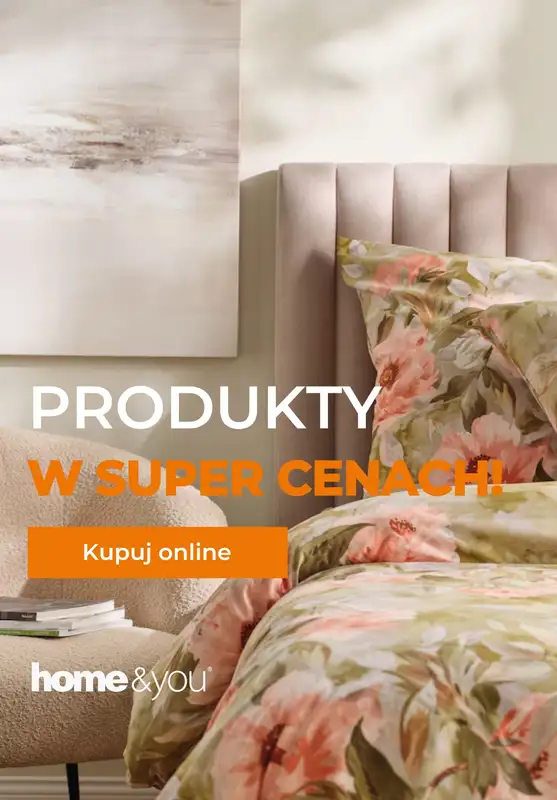 home&you - gazetka promocyjna Produkty w SUPER CENACH!  