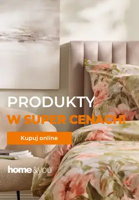 home&you - gazetka promocyjna Produkty w SUPER CENACH! od piątku 10.10 do soboty 18.10 home&you - gazetka promocyjna Produkty w SUPER CENACH! od piątku 10.10 do soboty 18.10