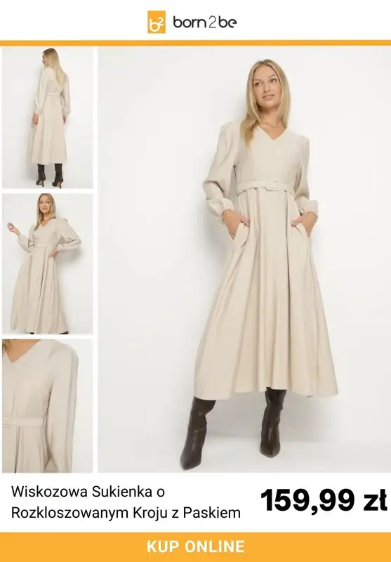 Born2be - gazetka promocyjna Sukienki na jesień od piątku 10.10 do środy 15.10 - strona 4