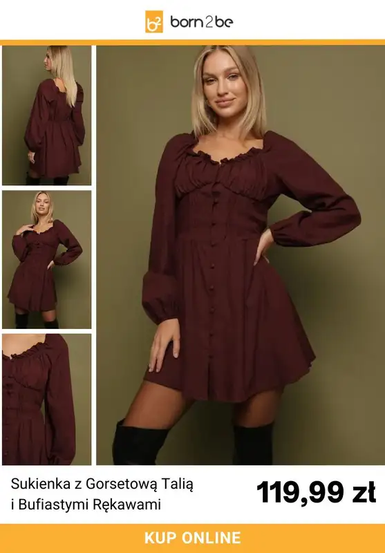 Born2be - gazetka promocyjna Sukienki na jesień od piątku 10.10 do środy 15.10 - strona 6