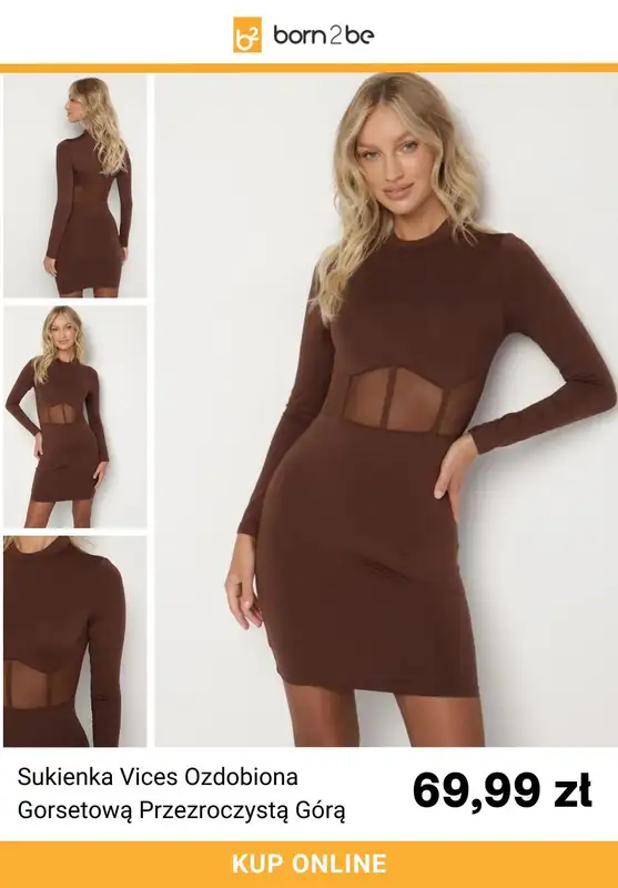 Born2be - gazetka promocyjna Sukienki na jesień od piątku 10.10 do środy 15.10 - strona 8