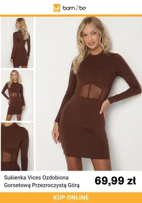 Born2be - gazetka promocyjna Sukienki na jesień od piątku 10.10 do środy 15.10 - strona 8 Born2be - gazetka promocyjna Sukienki na jesień od piątku 10.10 do środy 15.10 - strona 8