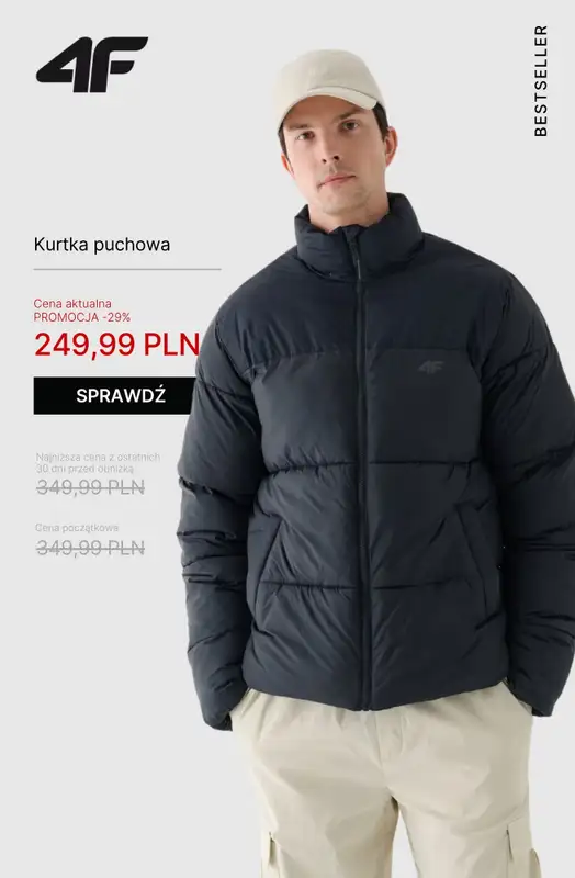 4F - gazetka promocyjna Wyprzedaż: bestsellery męskie od soboty 11.10  - strona 6