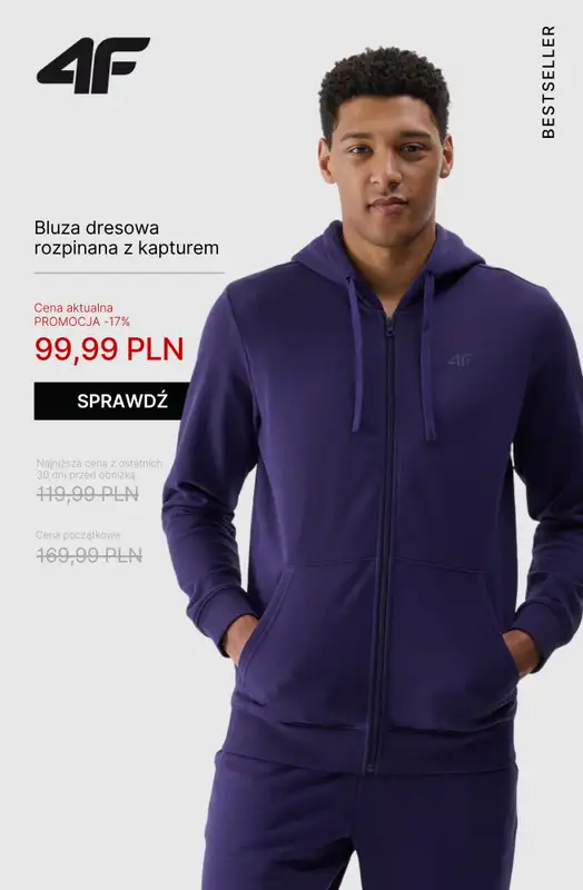 4F - gazetka promocyjna Wyprzedaż: bestsellery męskie od soboty 11.10  - strona 7