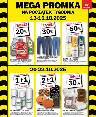 Selgros - gazetka promocyjna Mega Promka od poniedziałku 13.10 do środy 22.10 - strona 2 Selgros - gazetka promocyjna Mega Promka od poniedziałku 13.10 do środy 22.10 - strona 2
