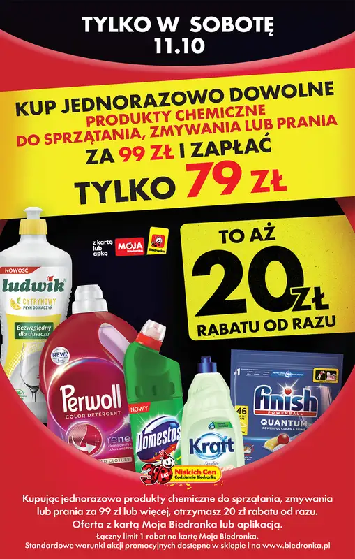 Biedronka - gazetka promocyjna Najtańsza sobota od soboty 11.10 do soboty 11.10 - strona 2