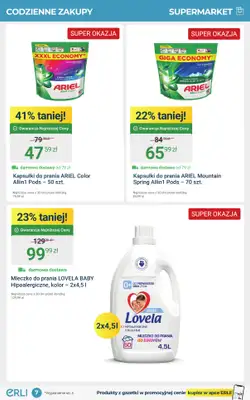Erli - gazetka promocyjna SUPER OKAZJE na ulubione produkty! od poniedziałku 13.10 do niedzieli 26.10 - strona 7
