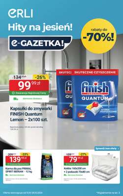 Erli - gazetka promocyjna SUPER OKAZJE na ulubione produkty! od poniedziałku 13.10 do niedzieli 26.10