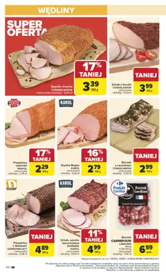 Carrefour - gazetka promocyjna Gazetka Carrefour od poniedziałku od poniedziałku 13.10 do soboty 18.10 - strona 20