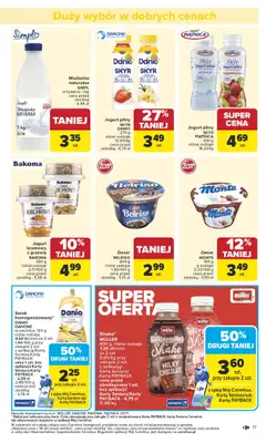 Carrefour - gazetka promocyjna Gazetka Carrefour od poniedziałku od poniedziałku 13.10 do soboty 18.10 - strona 17