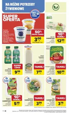 Carrefour - gazetka promocyjna Gazetka Carrefour od poniedziałku od poniedziałku 13.10 do soboty 18.10 - strona 14