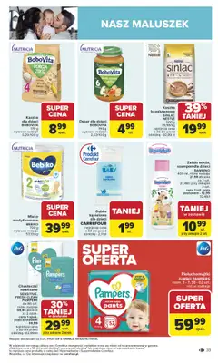 Carrefour - gazetka promocyjna Gazetka Carrefour od poniedziałku od poniedziałku 13.10 do soboty 18.10 - strona 33