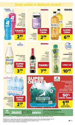 Carrefour - gazetka promocyjna Gazetka Carrefour od poniedziałku od poniedziałku 13.10 do soboty 18.10 - strona 37