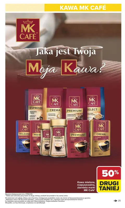 Carrefour - gazetka promocyjna Gazetka Carrefour od poniedziałku od poniedziałku 13.10 do soboty 18.10 - strona 25