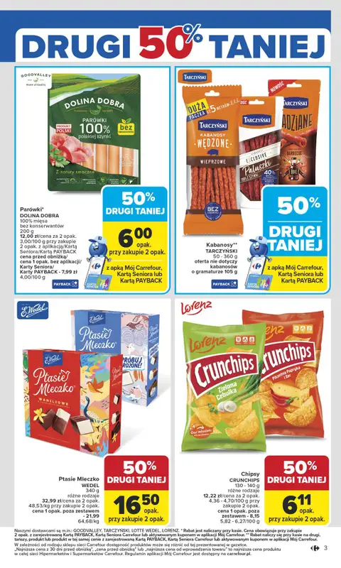 Carrefour - gazetka promocyjna Gazetka Carrefour od poniedziałku   - strona 3
