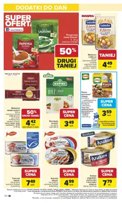 Carrefour - gazetka promocyjna Gazetka Carrefour od poniedziałku od poniedziałku 13.10 do soboty 18.10 - strona 30