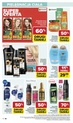 Carrefour - gazetka promocyjna Gazetka Carrefour od poniedziałku od poniedziałku 13.10 do soboty 18.10 - strona 42