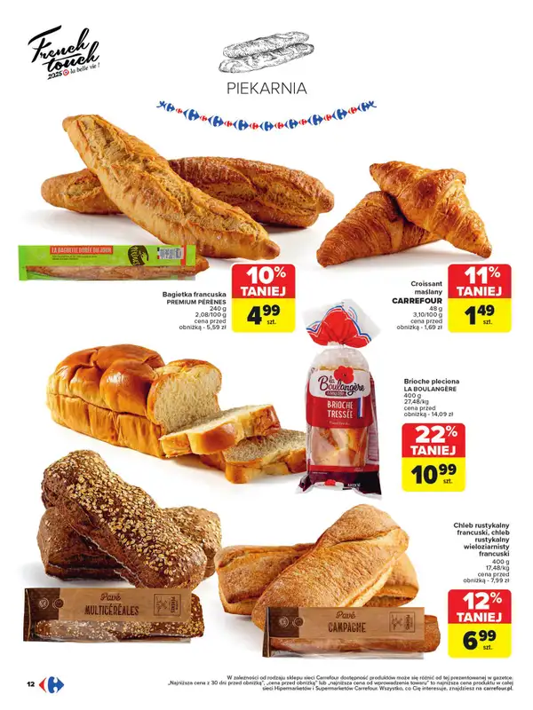Carrefour - gazetka promocyjna Gazetka French Touch od poniedziałku 13.10 do soboty 25.10 - strona 12