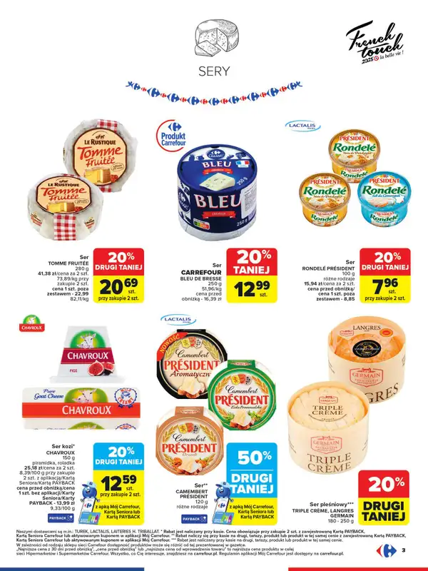 Carrefour - gazetka promocyjna Gazetka French Touch   - strona 3