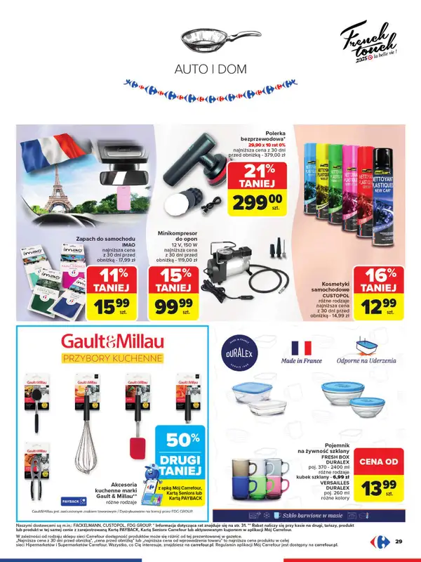Carrefour - gazetka promocyjna Gazetka French Touch od poniedziałku 13.10 do soboty 25.10 - strona 29