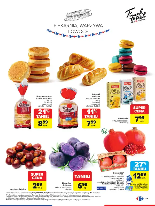 Carrefour - gazetka promocyjna Gazetka French Touch od poniedziałku 13.10 do soboty 25.10 - strona 13
