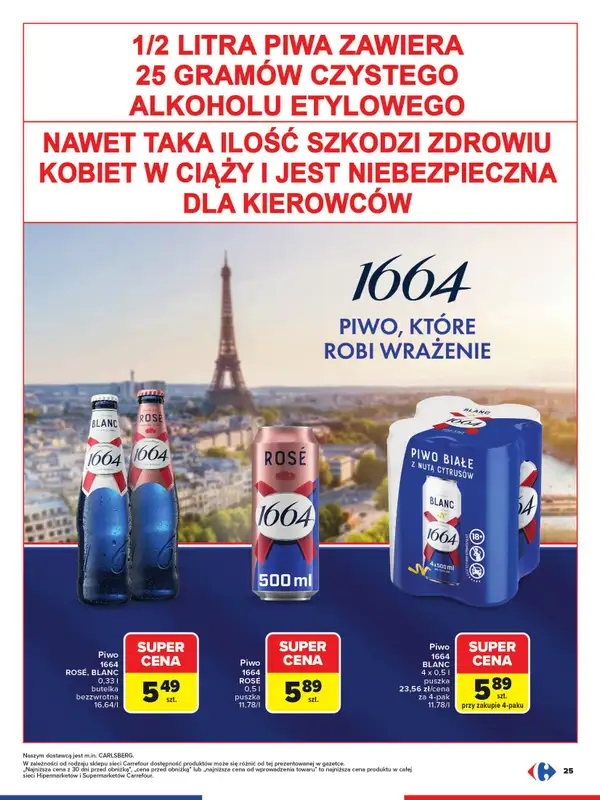 Carrefour - gazetka promocyjna Gazetka French Touch od poniedziałku 13.10 do soboty 25.10 - strona 25
