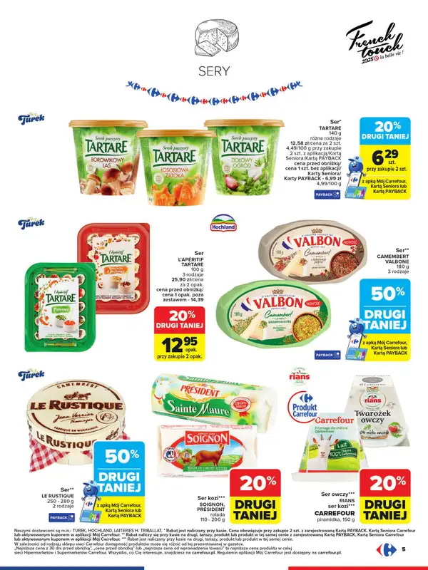 Carrefour - gazetka promocyjna Gazetka French Touch od poniedziałku 13.10 do soboty 25.10 - strona 5