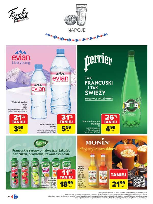 Carrefour - gazetka promocyjna Gazetka French Touch od poniedziałku 13.10 do soboty 25.10 - strona 24