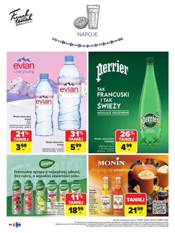 Carrefour - gazetka promocyjna Gazetka French Touch od poniedziałku 13.10 do soboty 25.10 - strona 24