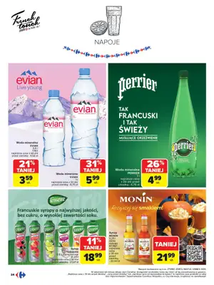 Carrefour - gazetka promocyjna Gazetka French Touch od poniedziałku 13.10 do soboty 25.10 - strona 24 Carrefour - gazetka promocyjna Gazetka French Touch od poniedziałku 13.10 do soboty 25.10 - strona 24