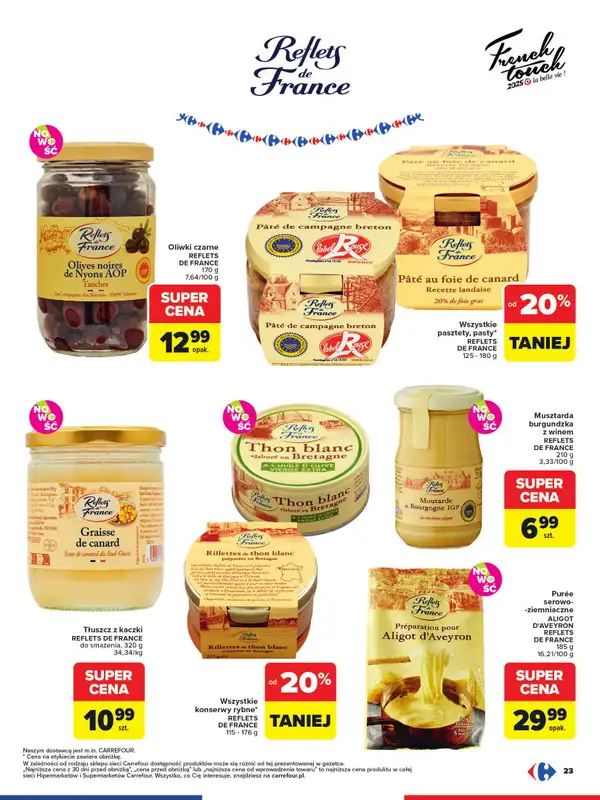 Carrefour - gazetka promocyjna Gazetka French Touch od poniedziałku 13.10 do soboty 25.10 - strona 23
