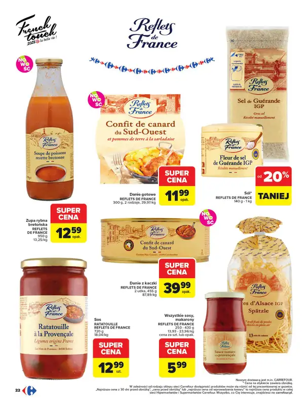 Carrefour - gazetka promocyjna Gazetka French Touch od poniedziałku 13.10 do soboty 25.10 - strona 22
