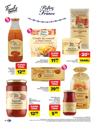 Carrefour - gazetka promocyjna Gazetka French Touch od poniedziałku 13.10 do soboty 25.10 - strona 22 Carrefour - gazetka promocyjna Gazetka French Touch od poniedziałku 13.10 do soboty 25.10 - strona 22