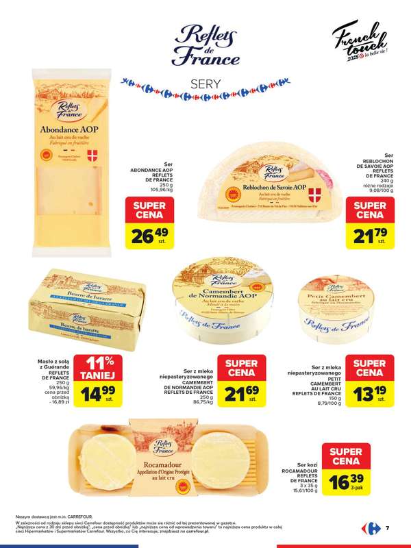 Carrefour - gazetka promocyjna Gazetka French Touch od poniedziałku 13.10 do soboty 25.10 - strona 7