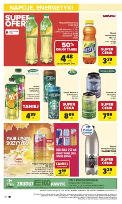 Carrefour Market - gazetka promocyjna Gazetka Carrefour Market od poniedziałku od poniedziałku 13.10 do soboty 18.10 - strona 36