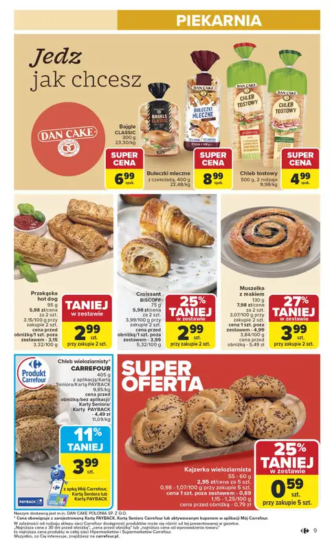 Carrefour Market - gazetka promocyjna Gazetka Carrefour Market od poniedziałku od poniedziałku 13.10 do soboty 18.10 - strona 9