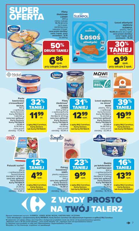 Carrefour Market - gazetka promocyjna Gazetka Carrefour Market od poniedziałku od poniedziałku 13.10 do soboty 18.10 - strona 7