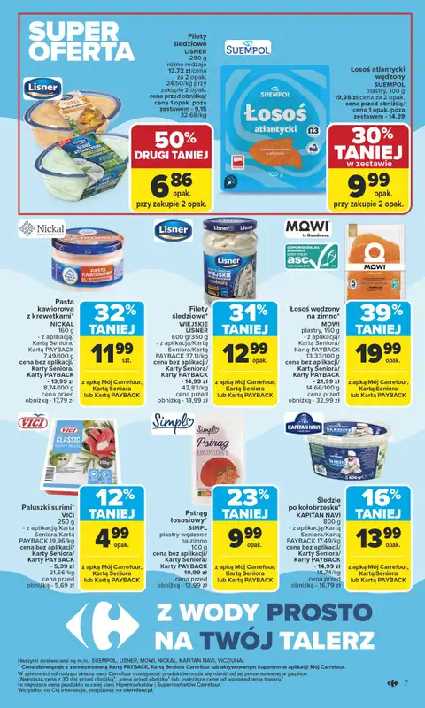 Carrefour Market - gazetka promocyjna Gazetka Carrefour Market od poniedziałku od poniedziałku 13.10 do soboty 18.10 - strona 7