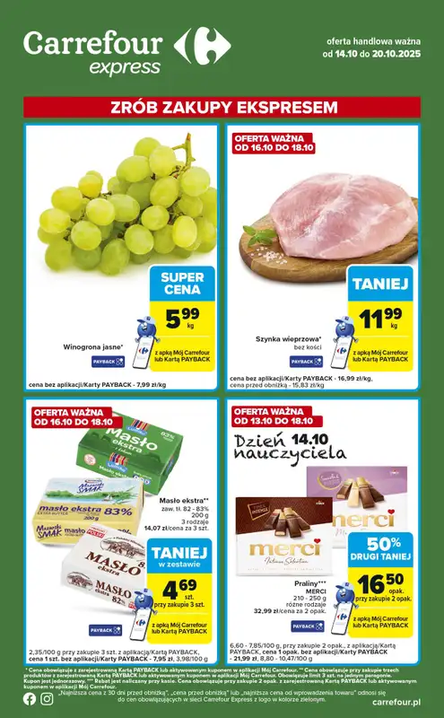 Carrefour Express - gazetka promocyjna Gazetka Express  