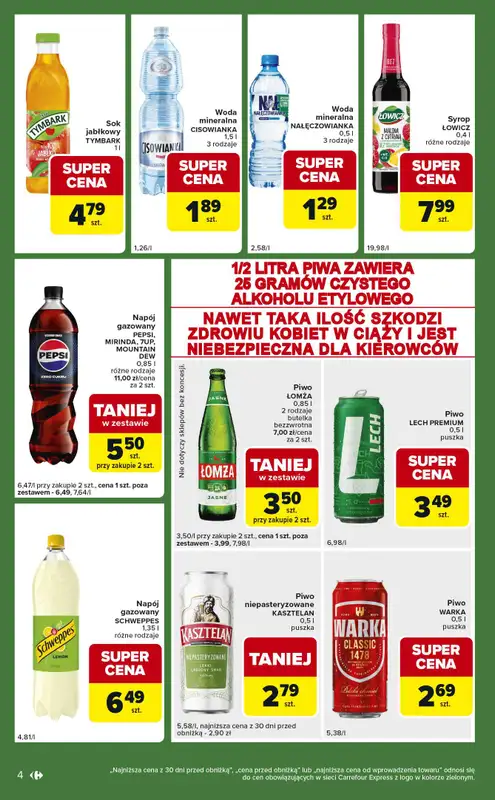 Carrefour Express - gazetka promocyjna Gazetka Express od wtorku 14.10 do poniedziałku 20.10 - strona 4