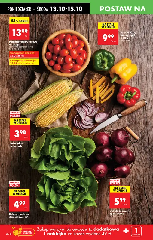 Biedronka - gazetka promocyjna Od poniedziałku od poniedziałku 13.10 do niedzieli 19.10 - strona 22