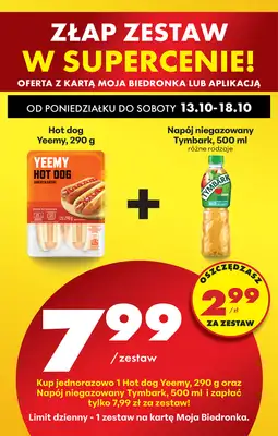 Biedronka - gazetka promocyjna Od poniedziałku od poniedziałku 13.10 do niedzieli 19.10 - strona 89