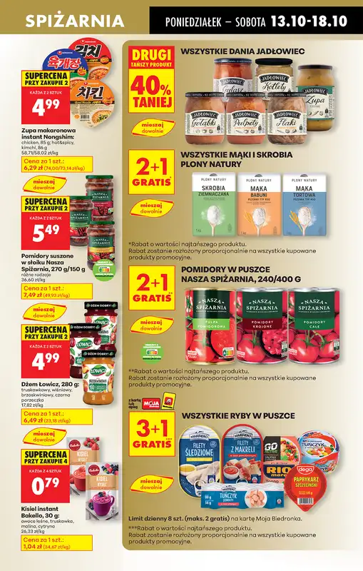 Biedronka - gazetka promocyjna Od poniedziałku od poniedziałku 13.10 do niedzieli 19.10 - strona 53