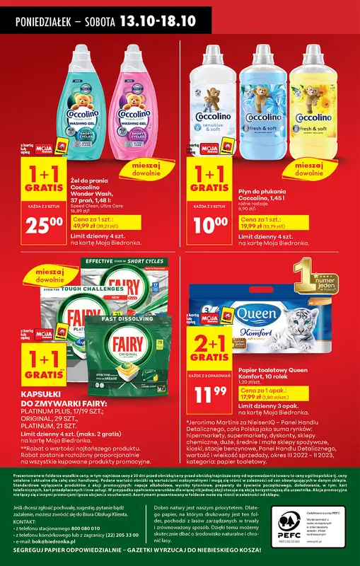 Biedronka - gazetka promocyjna Od poniedziałku od poniedziałku 13.10 do niedzieli 19.10 - strona 74